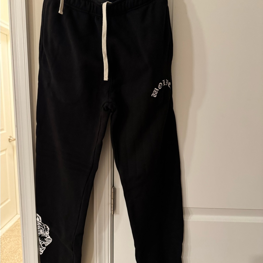 Darc Sport Black Joggers with White Details